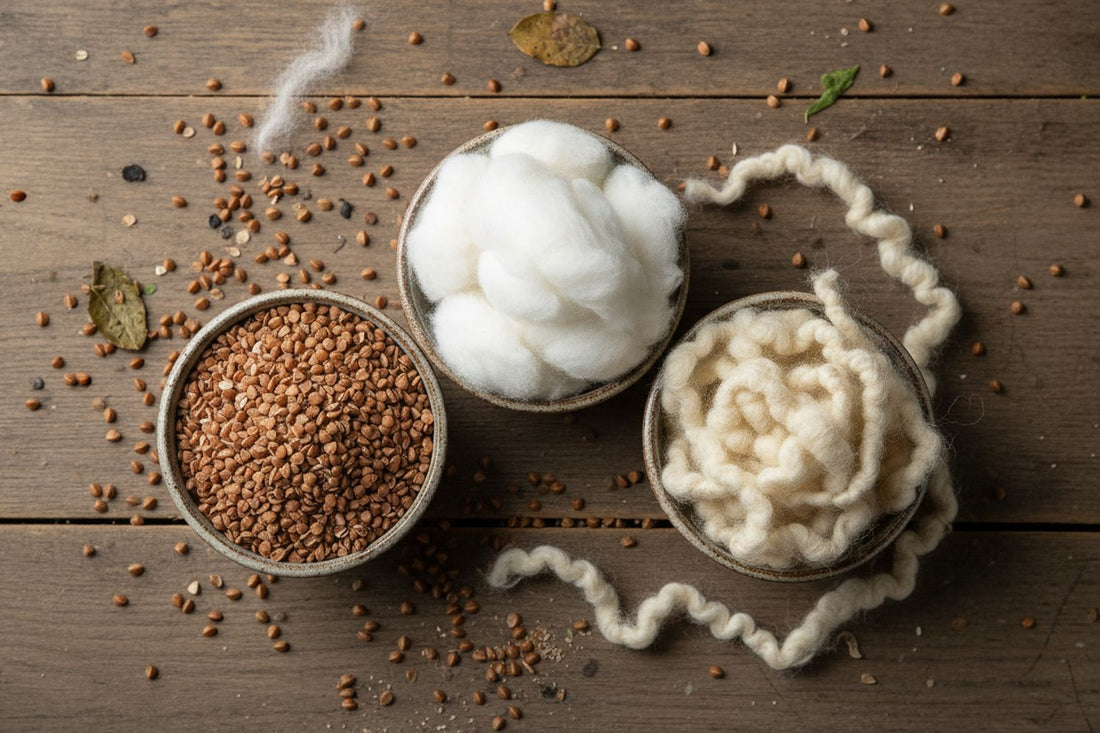 Buckwheat Pillow vs Latex vs Memory Foam: Which Support Logic Fits You?