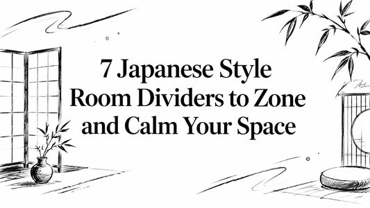 7 Japanese Style Room Dividers to Zone and Calm Your Space