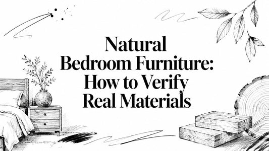 Natural Bedroom Furniture: How to Verify Real Materials