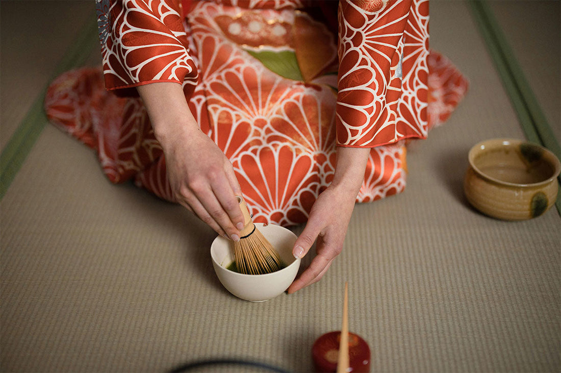 Tatami mats and shikibuton in a serene room