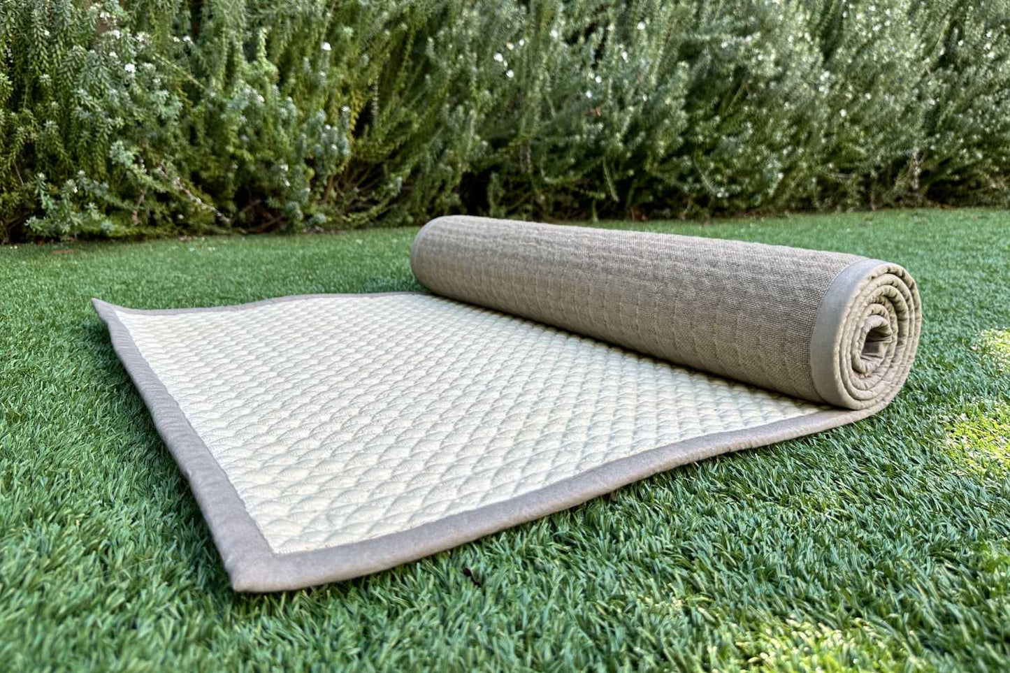 100% Natural Non-Slip Yoga Mat Set - Comfort Pure