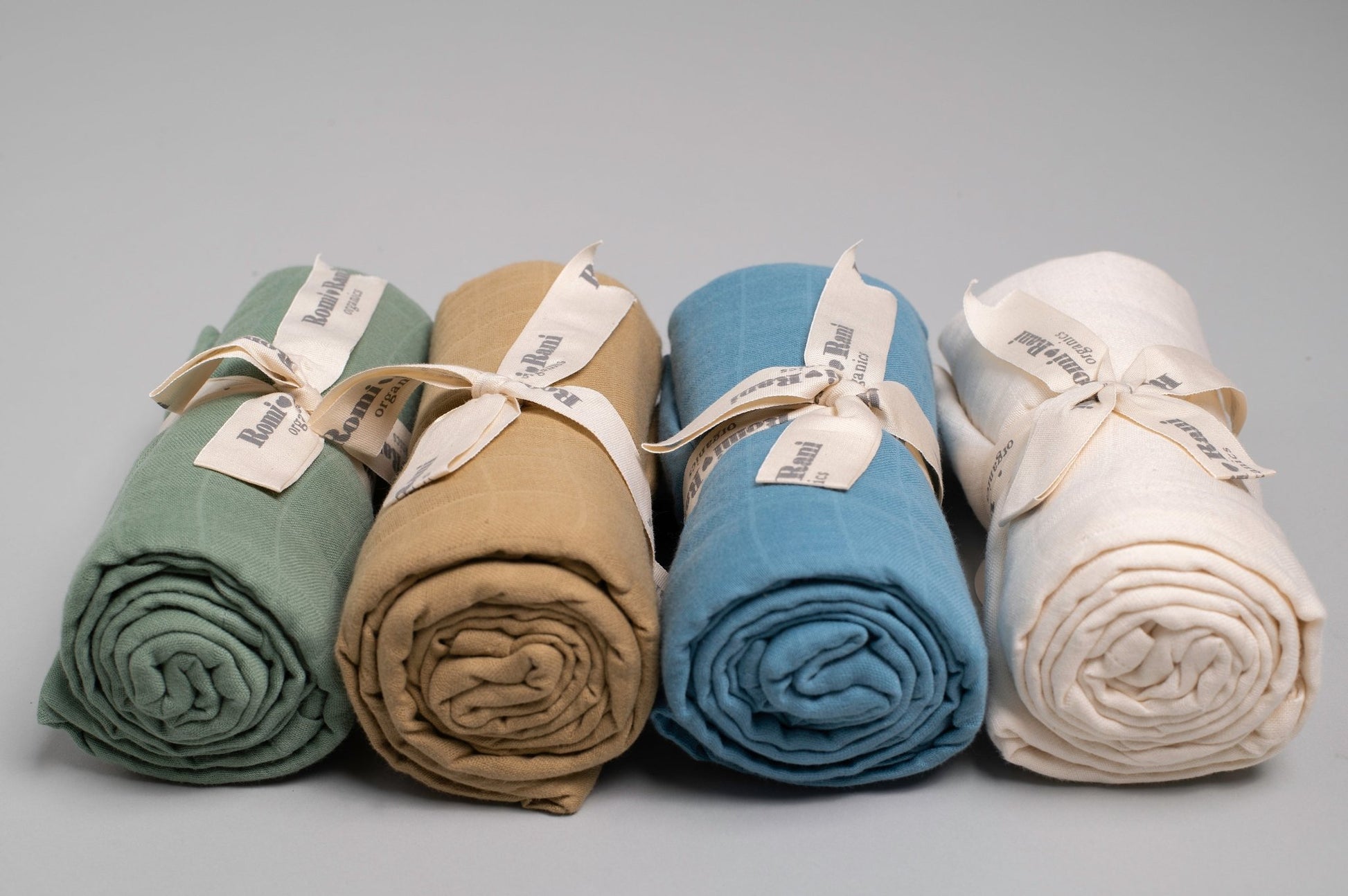 100% Organic Cotton Baby Swaddles - Comfort Pure