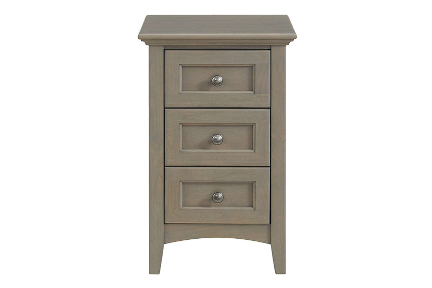 McKenzie Small 3-Drawer Nightstand - Whittier Wood