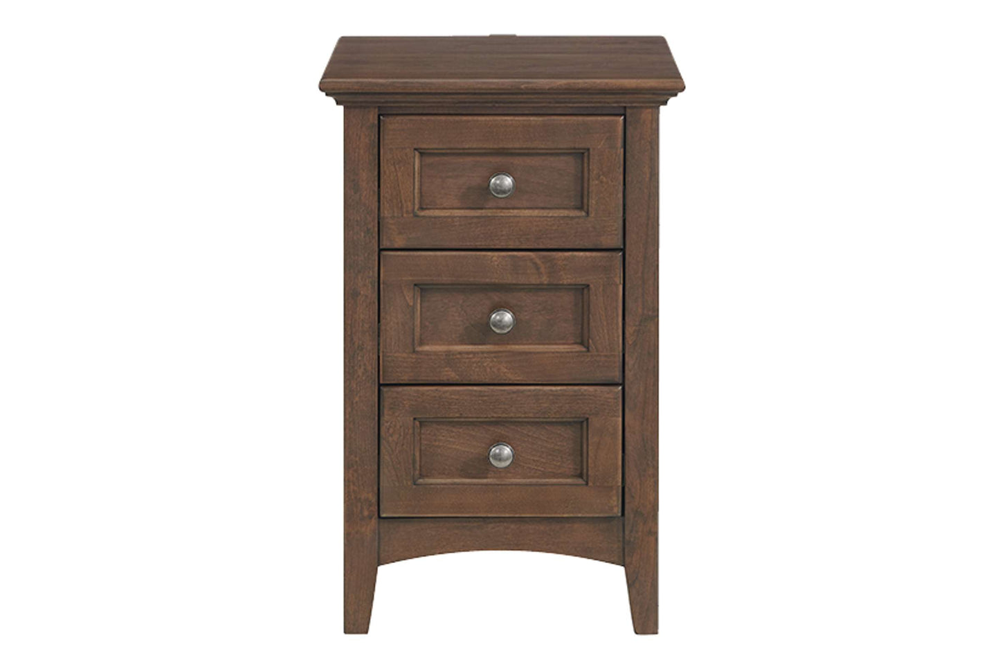 McKenzie Small 3-Drawer Nightstand - Whittier Wood