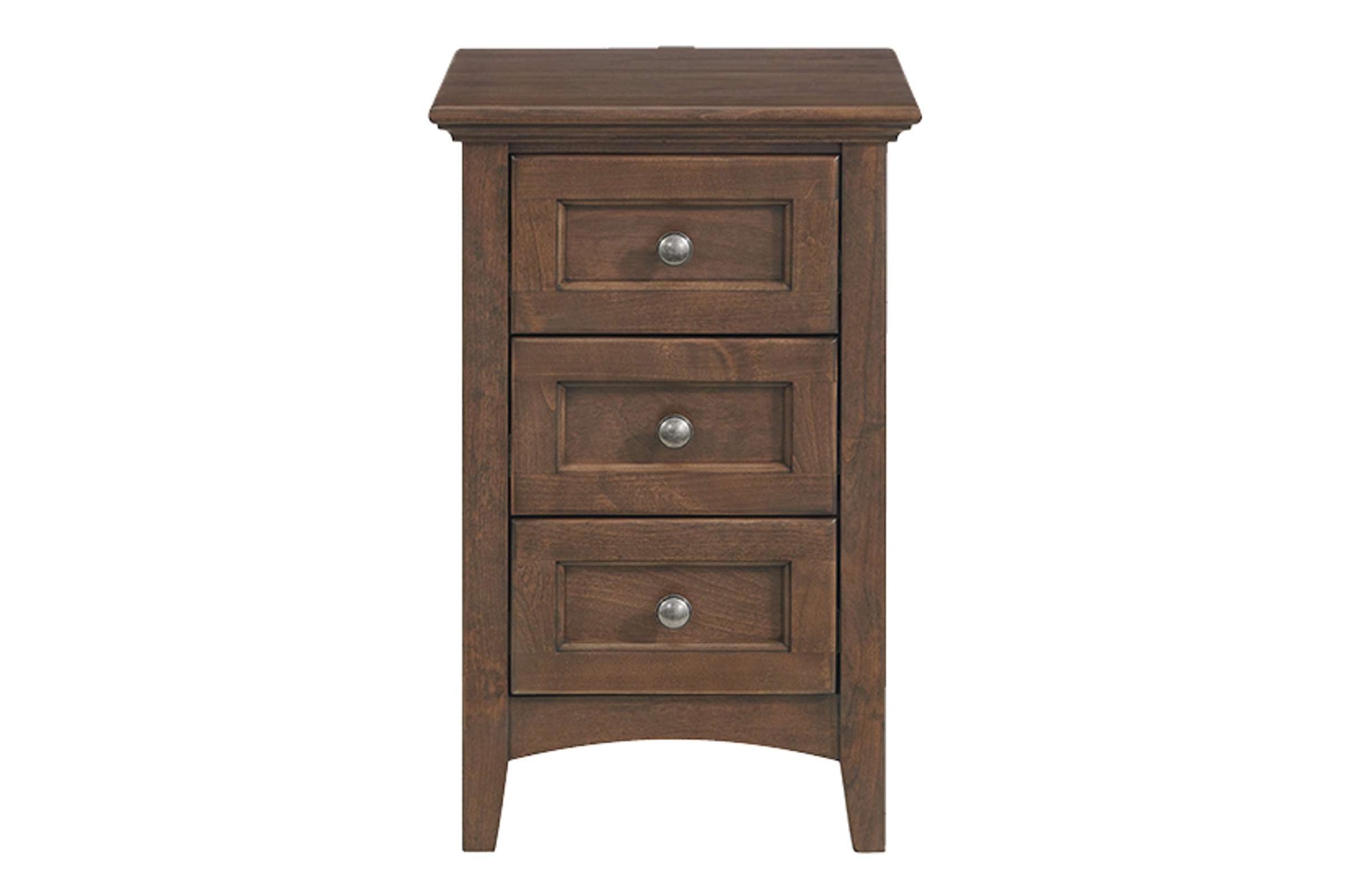 McKenzie Small 3-Drawer Nightstand - Whittier Wood