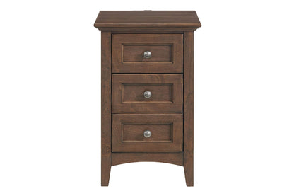 McKenzie Small 3-Drawer Nightstand - Whittier Wood