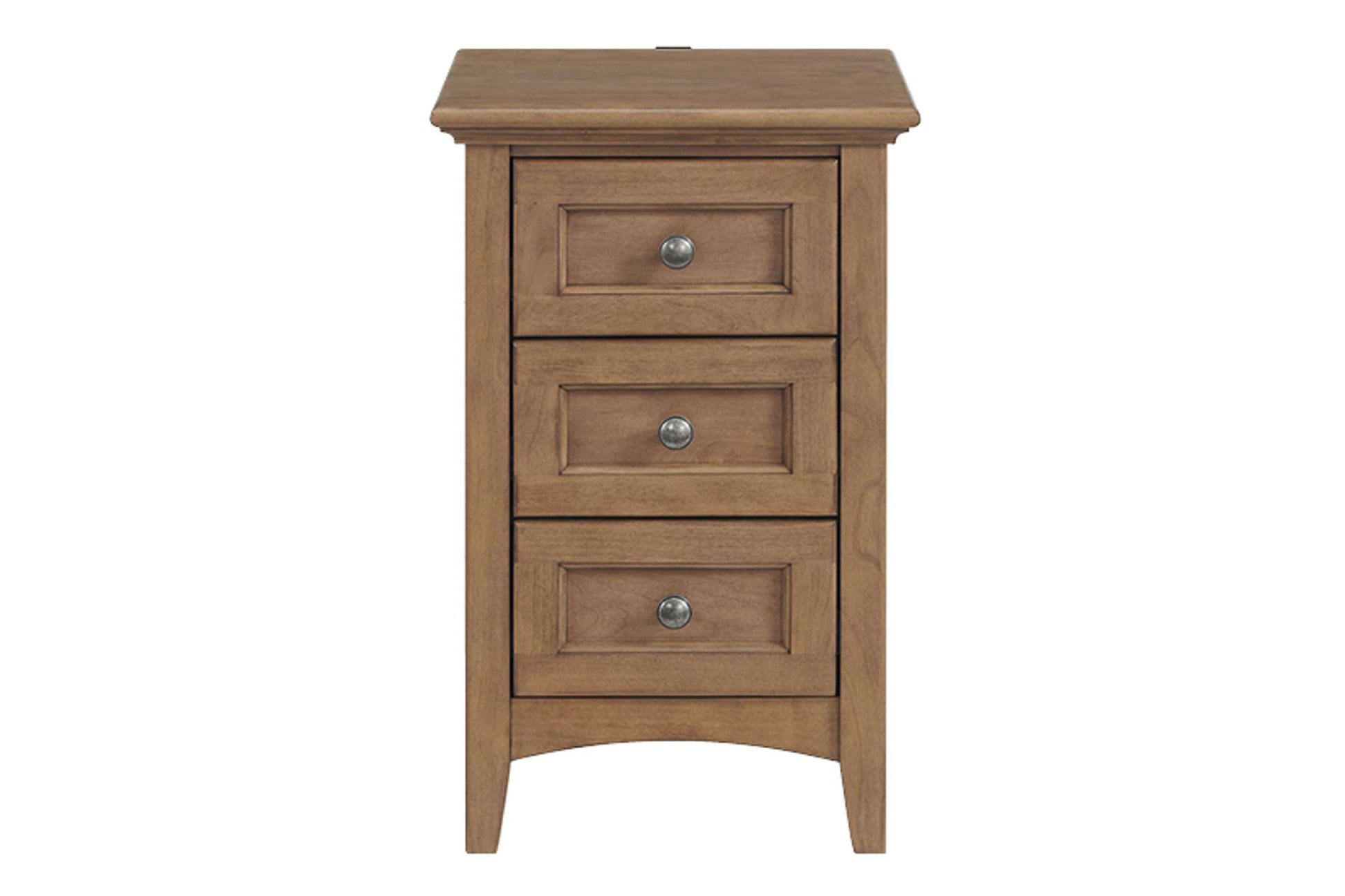 McKenzie Small 3-Drawer Nightstand - Whittier Wood