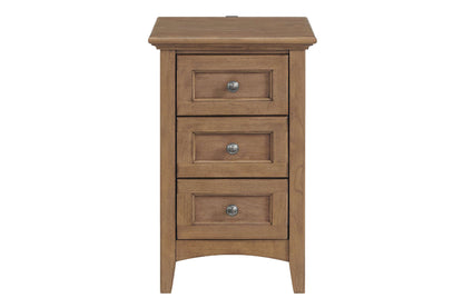 McKenzie Small 3-Drawer Nightstand - Whittier Wood