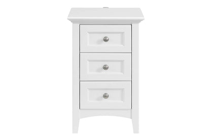 McKenzie Small 3-Drawer Nightstand - Whittier Wood