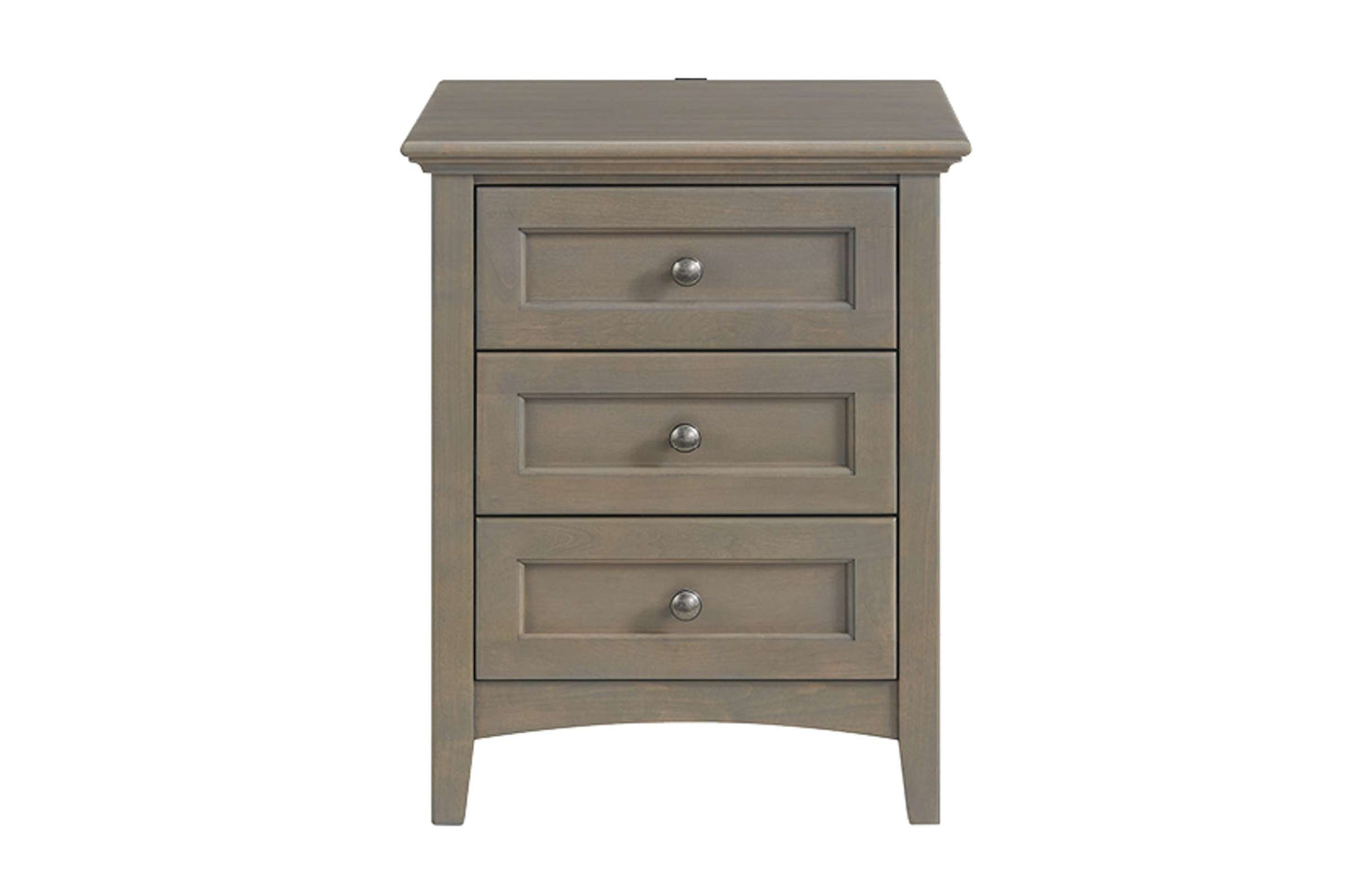 McKenzie 3-Drawer Nightstand - Whittier Wood