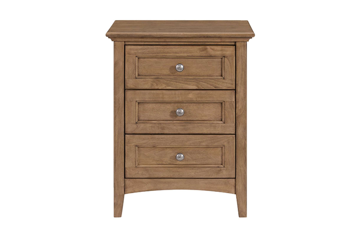 McKenzie 3-Drawer Nightstand - Whittier Wood