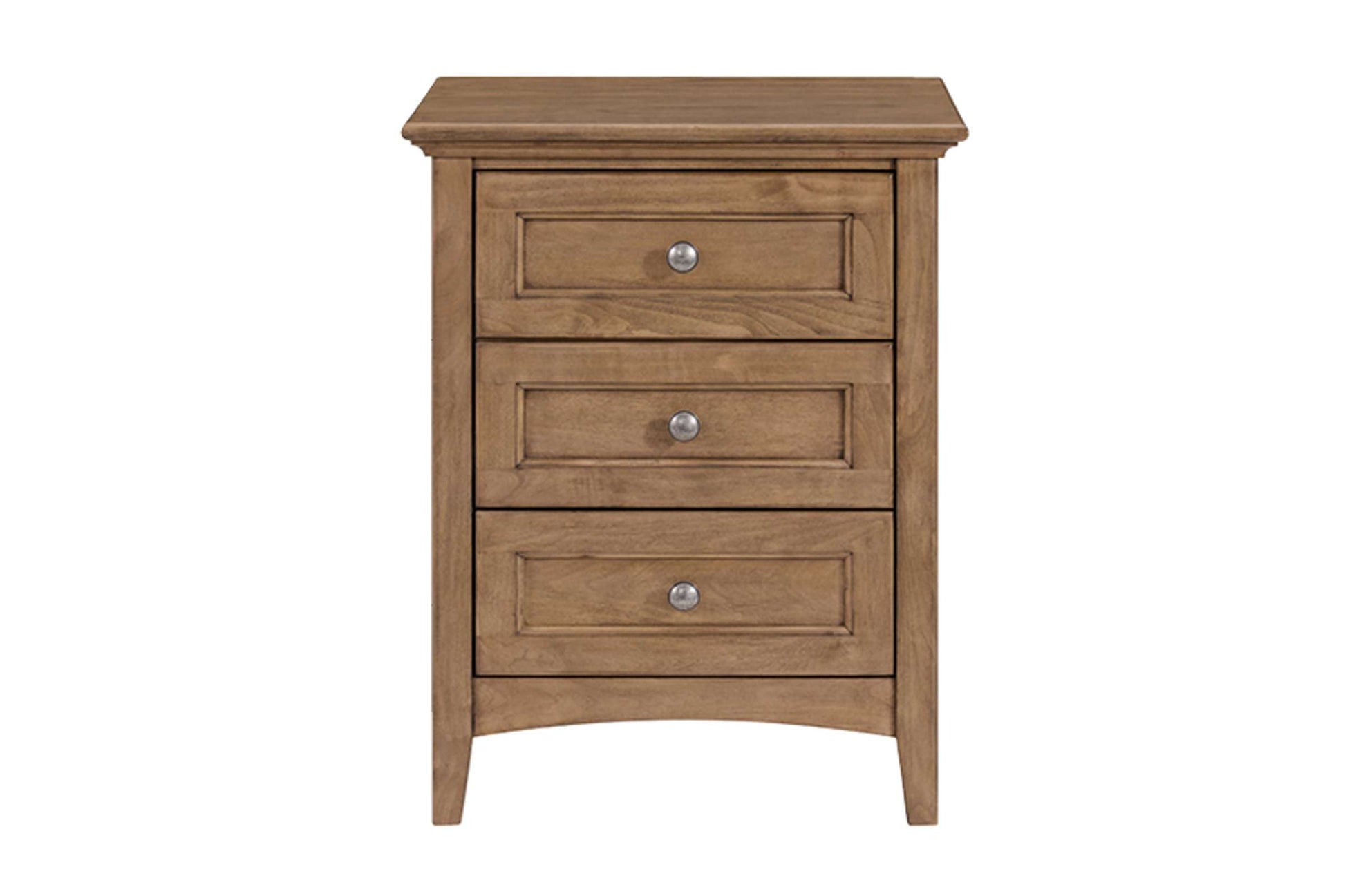 McKenzie 3-Drawer Nightstand - Whittier Wood