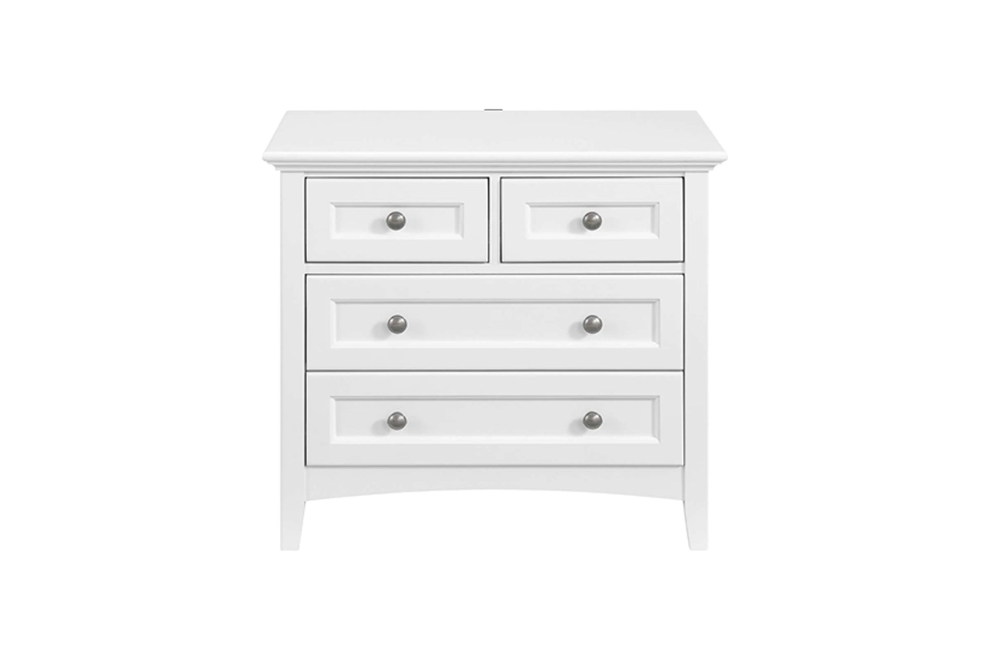 McKenzie 4-Drawer Nightstand - Whittier Wood