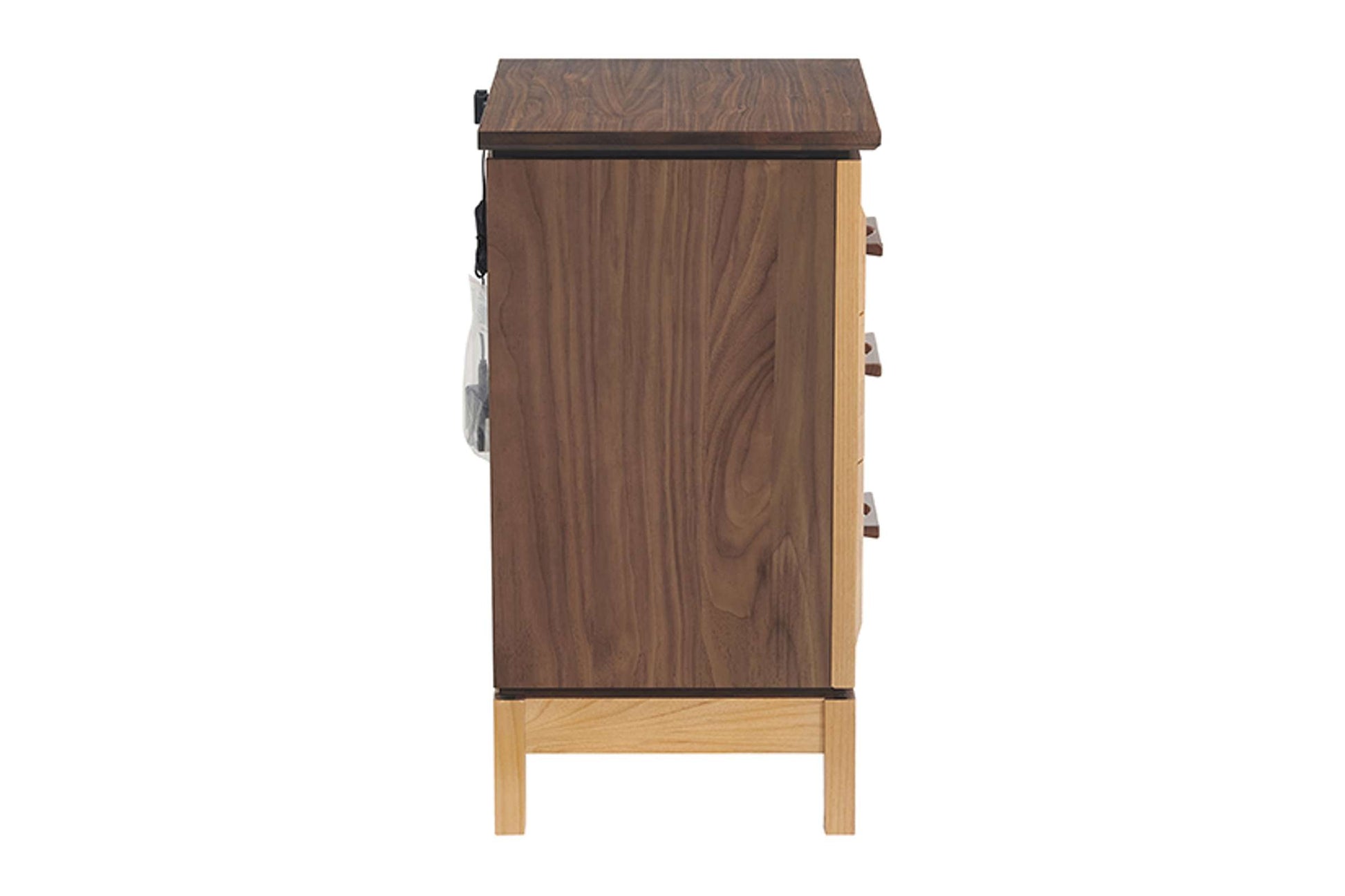 Addison Small 3-Drawer Nightstand - Whittier Wood