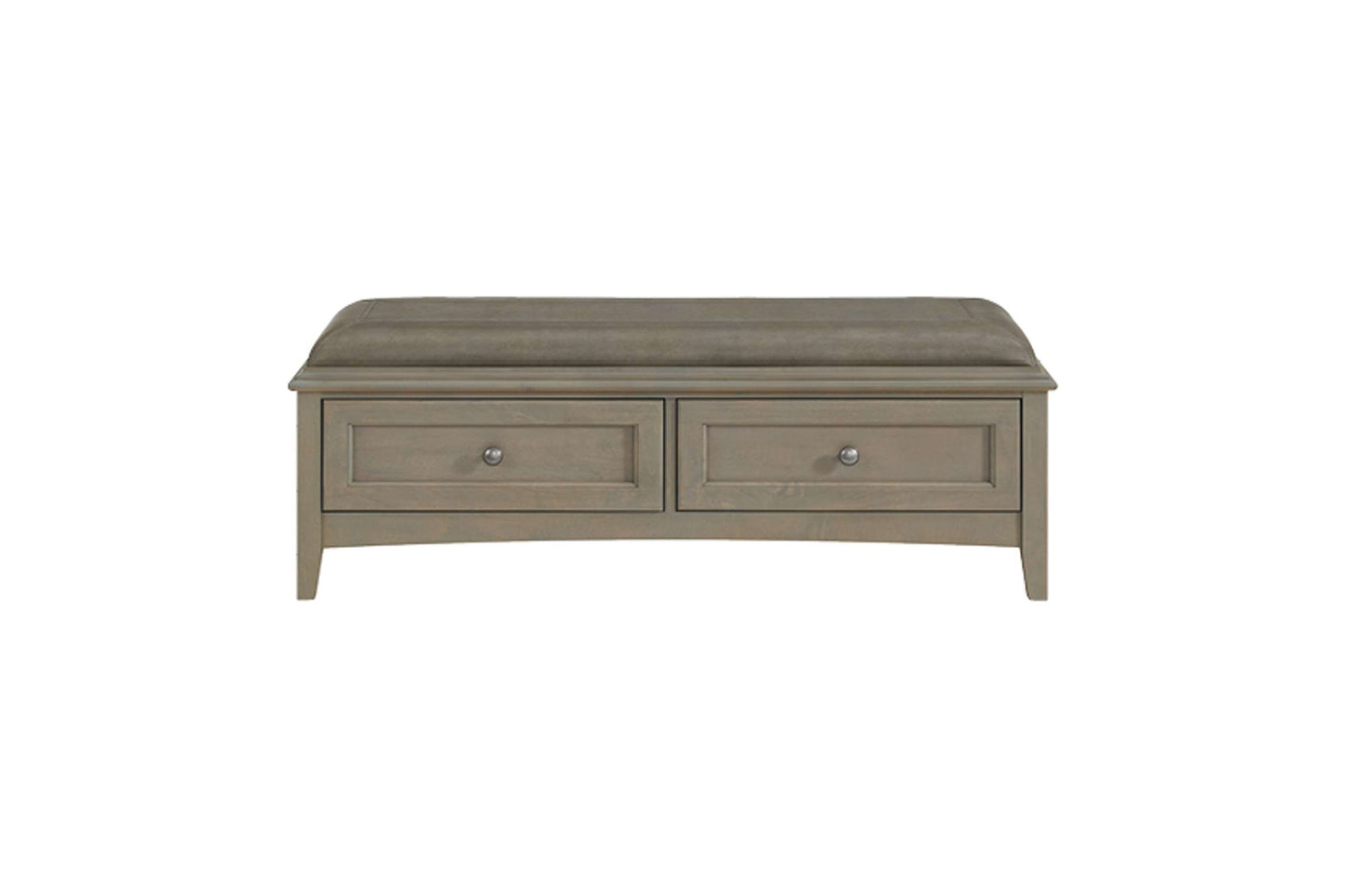 McKenzie 2-Drawer Bench - Whittier Wood