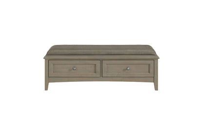 McKenzie 2-Drawer Bench - Whittier Wood