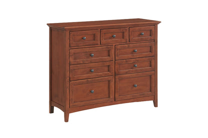 McKenzie 9-Drawer Dresser - Whittier Wood