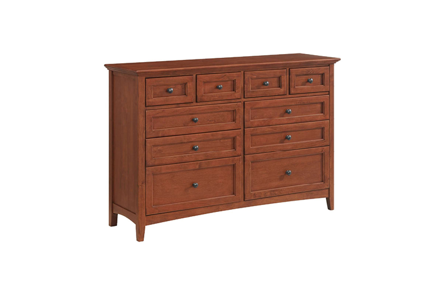 McKenzie 10-Drawer Dresser - Whittier Wood