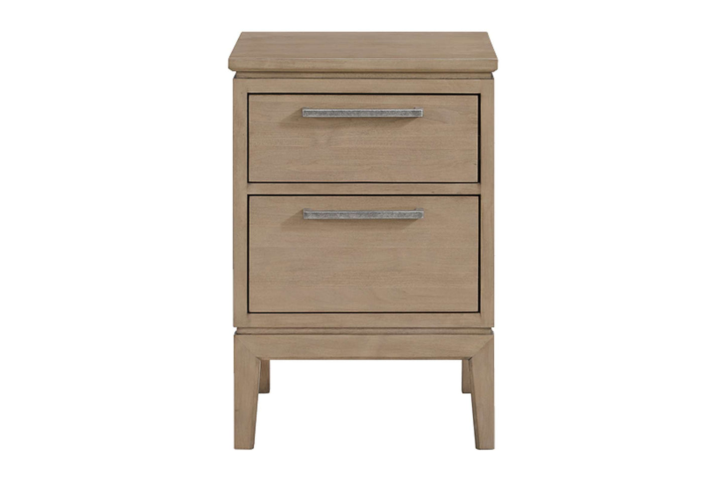 Bailey Small 2-Drawer Nightstand - Whittier Wood