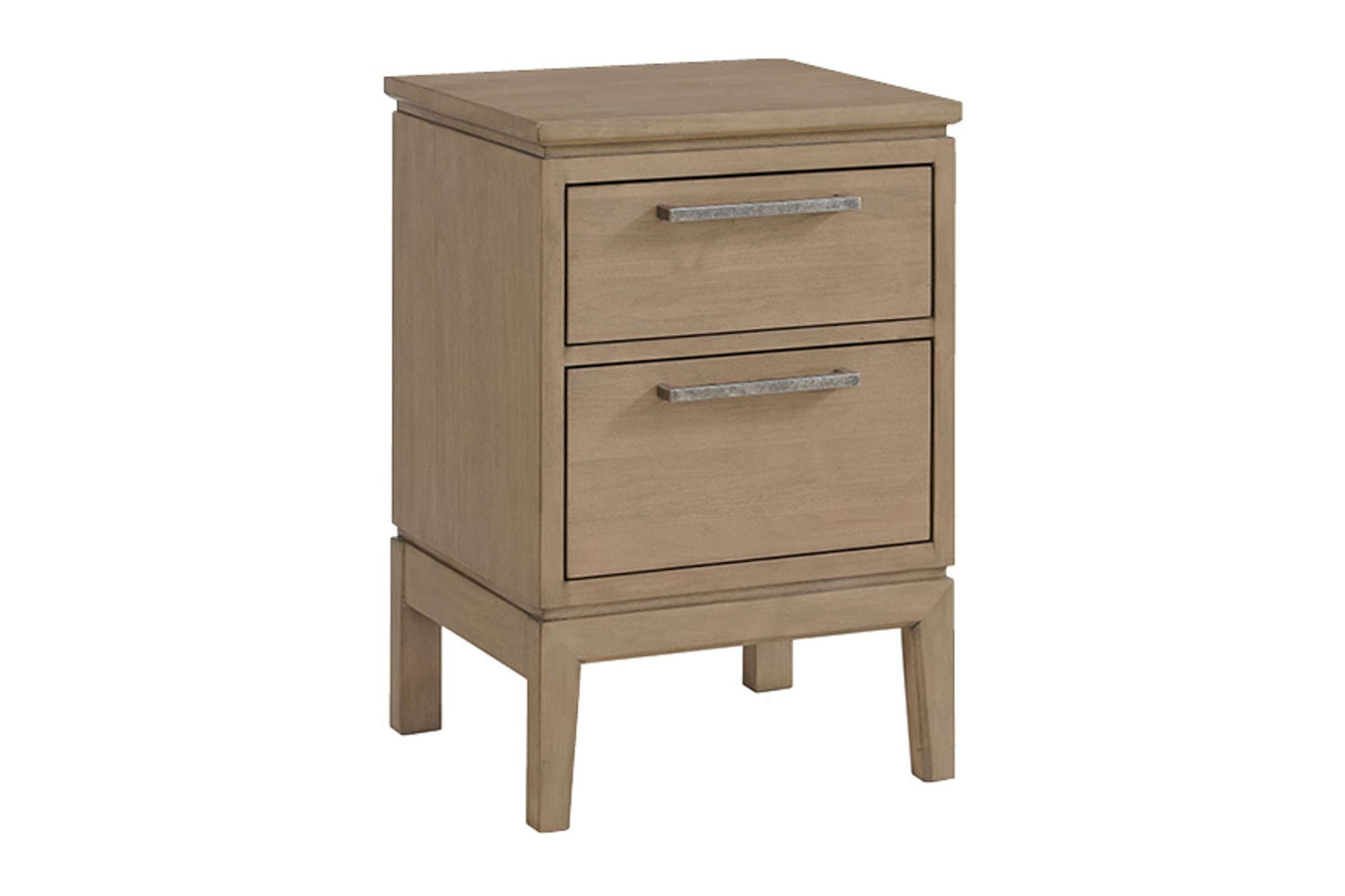 Bailey Small 2-Drawer Nightstand - Whittier Wood
