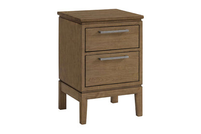 Bailey Small 2-Drawer Nightstand - Whittier Wood