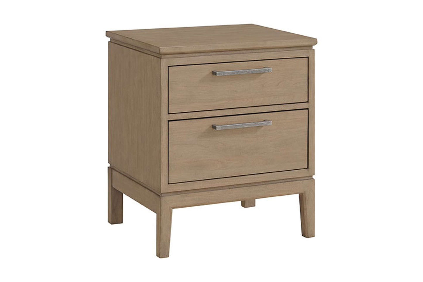 Bailey 2-Drawer Nightstand - Whittier Wood
