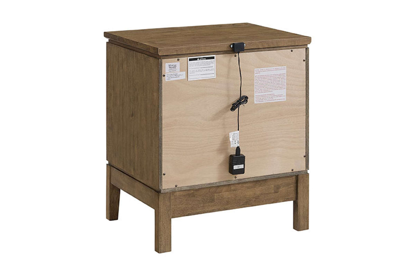 Bailey 2-Drawer Nightstand - Whittier Wood
