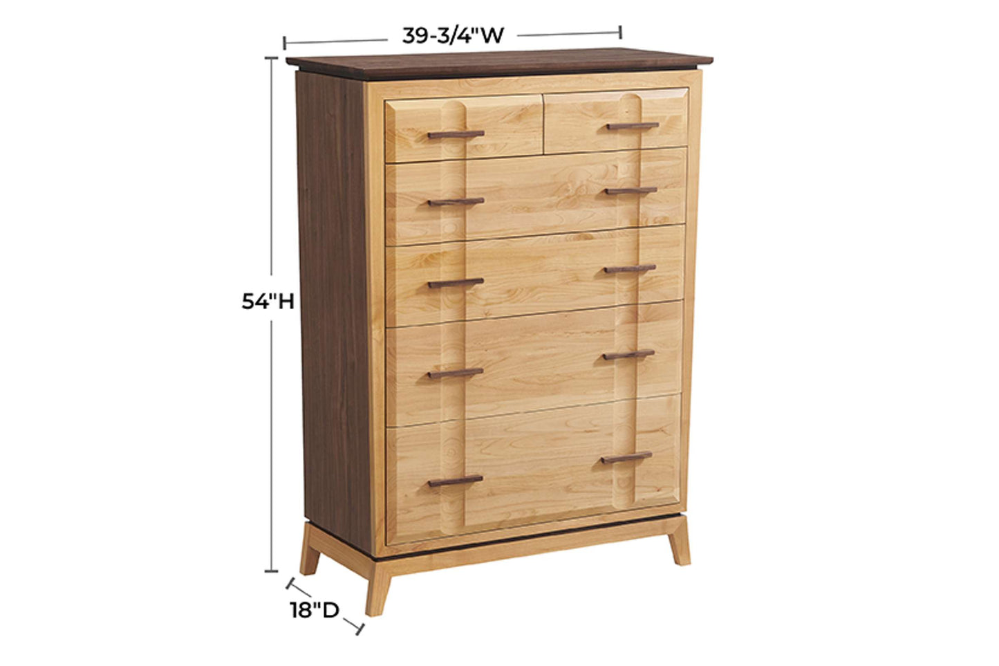 Addison 6-Drawer Chest - Whittier Wood