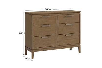 Bailey 50" Low Dresser - Whittier Wood