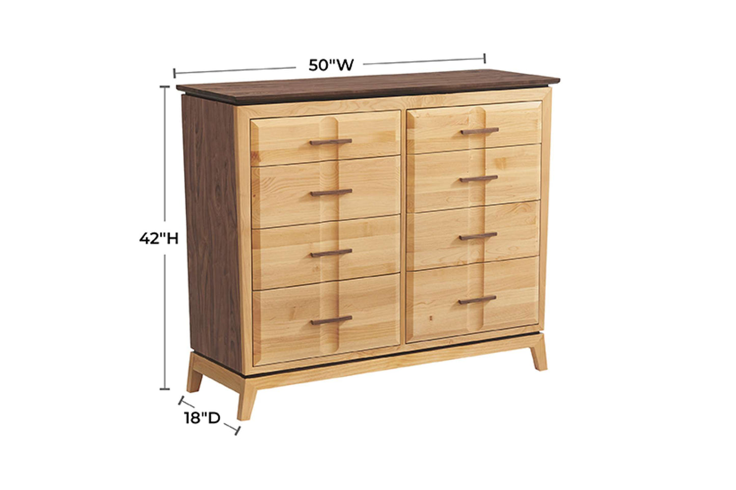 Addison 50" Dresser - Whittier Wood