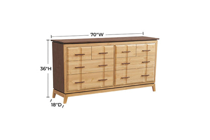 Addison 70" Low Dresser - Whittier Wood