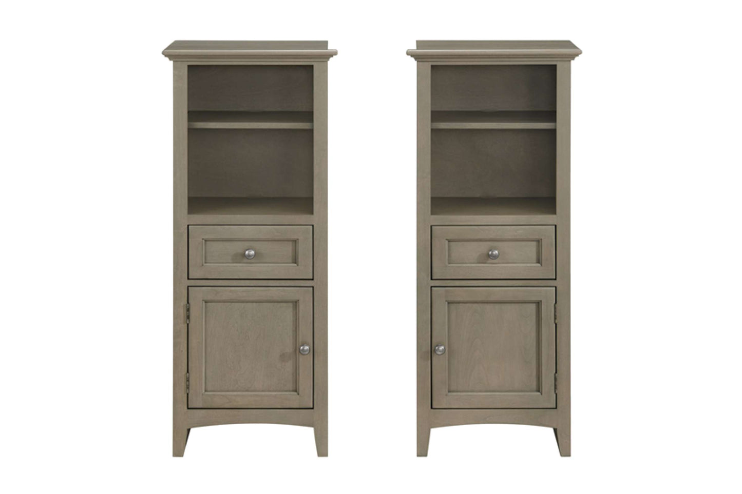 McKenzie Bookcase Piers two-pack - Whittier Wood