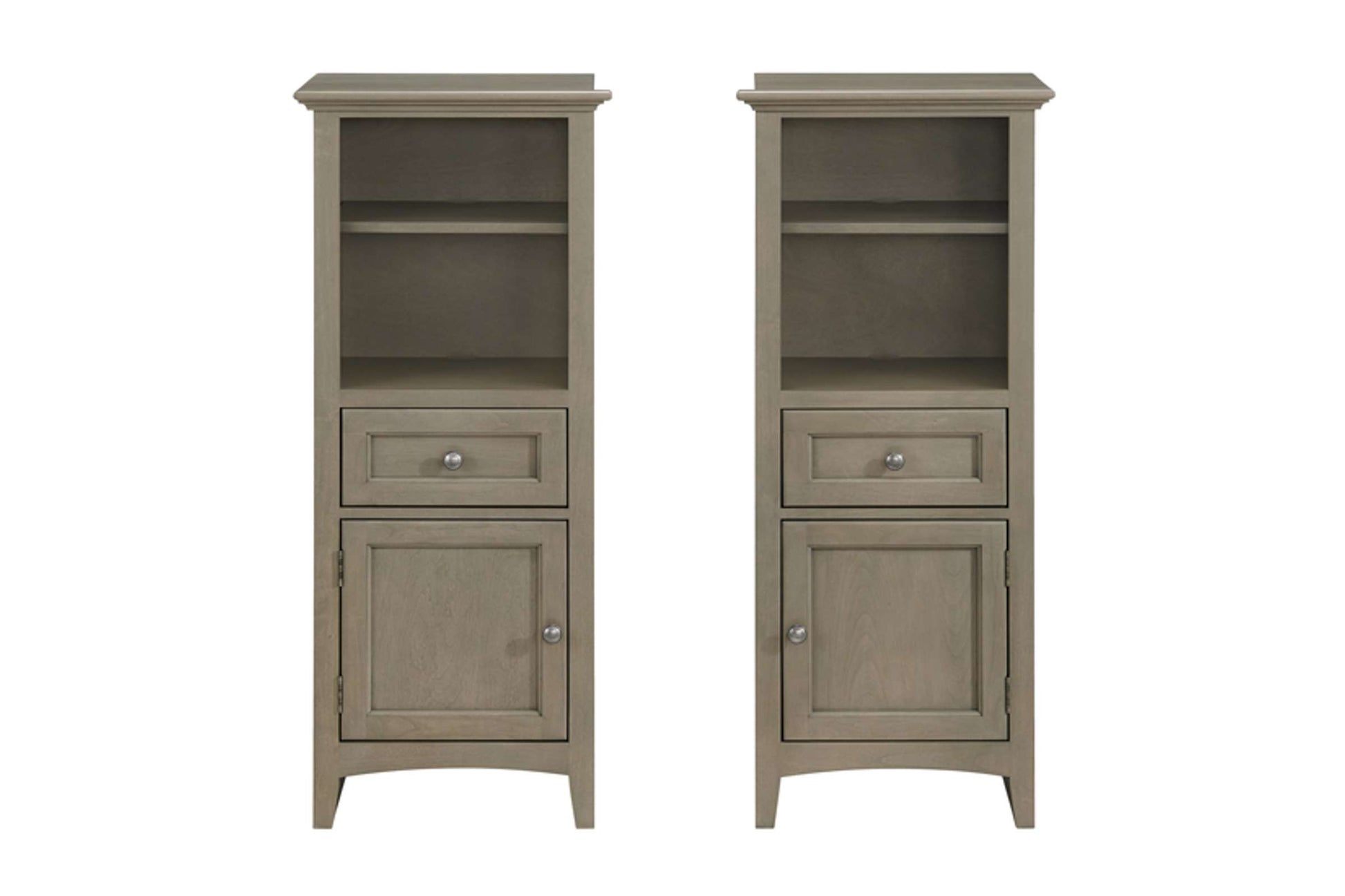 McKenzie Bookcase Piers two-pack - Whittier Wood