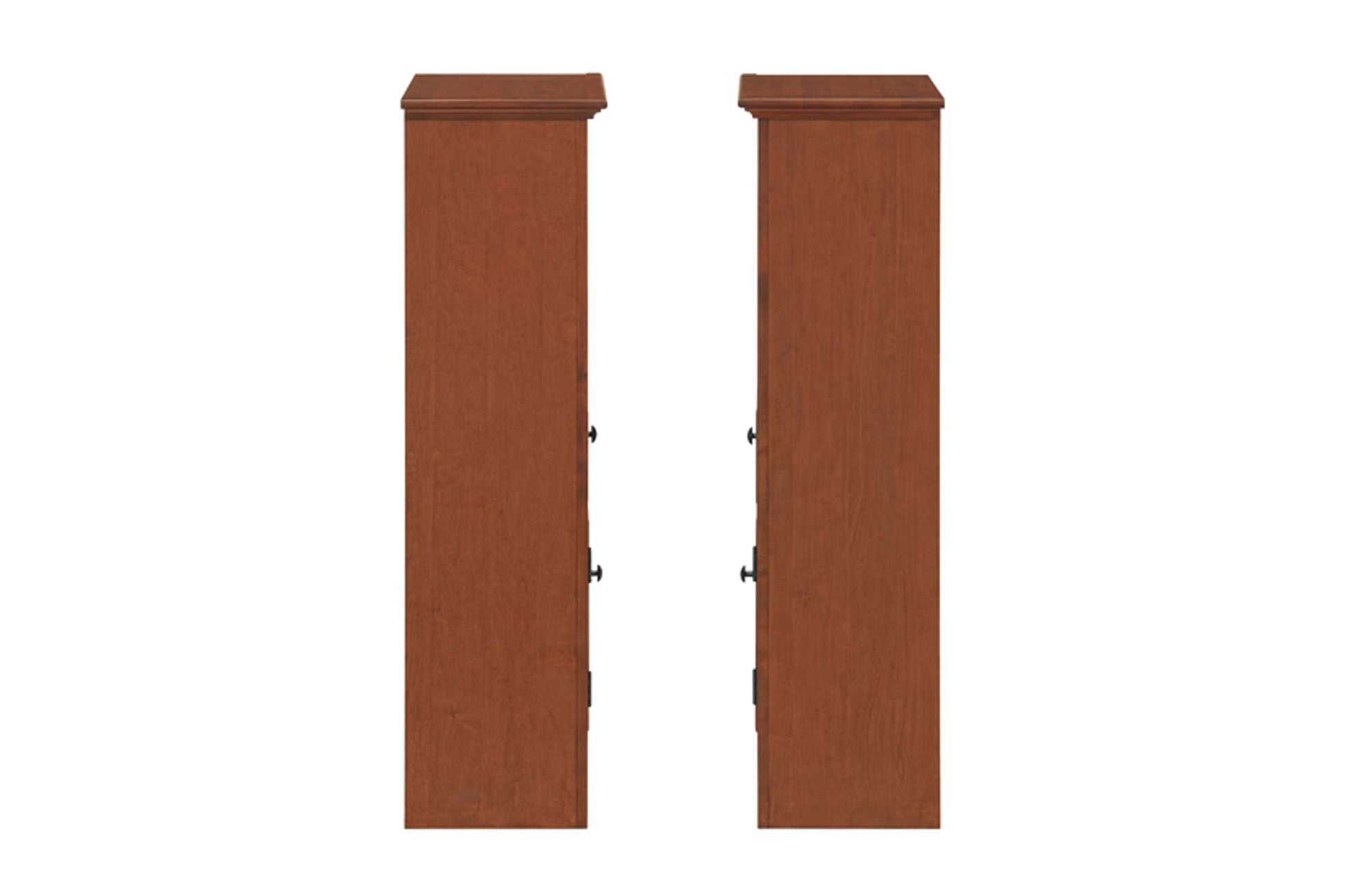 McKenzie Bookcase Piers two-pack - Whittier Wood