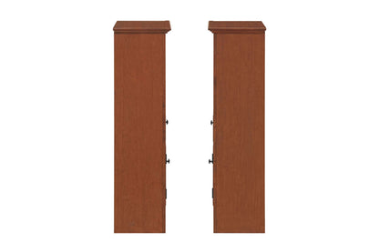 McKenzie Bookcase Piers two-pack - Whittier Wood