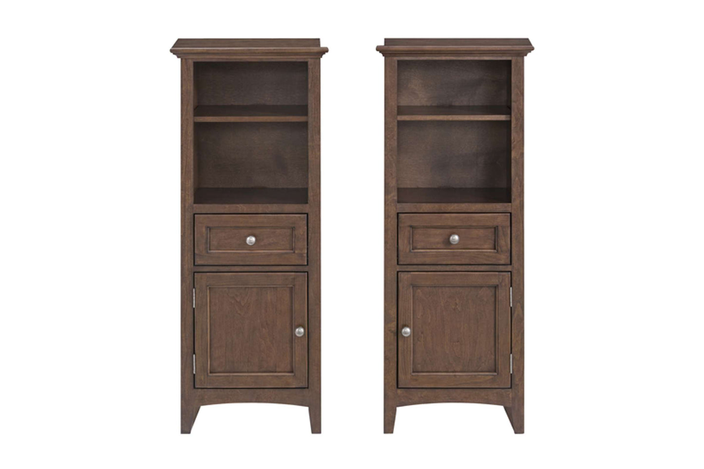 McKenzie Bookcase Piers two-pack - Whittier Wood