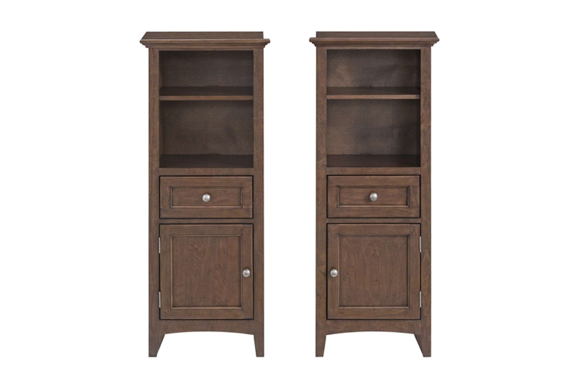 McKenzie Bookcase Piers two-pack - Whittier Wood