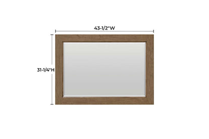 Bailey Rectangular Mirror - Whittier Wood