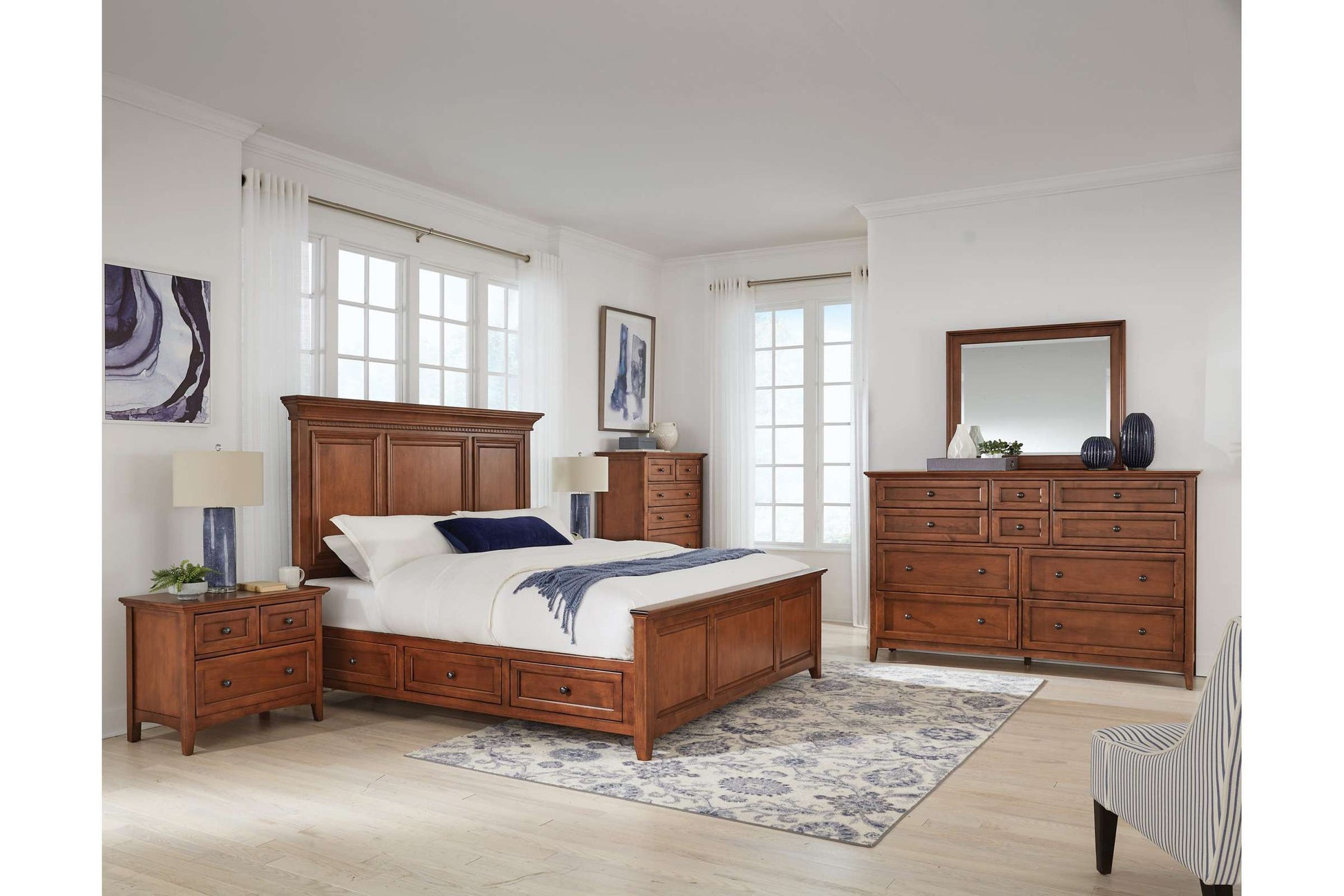 McKenzie 75" Master Dresser - Whittier Wood