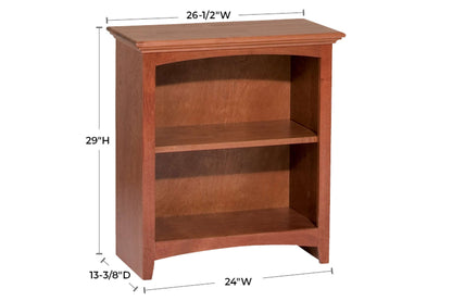 McKenzie 24" x 29" Bookcase - Whittier Wood