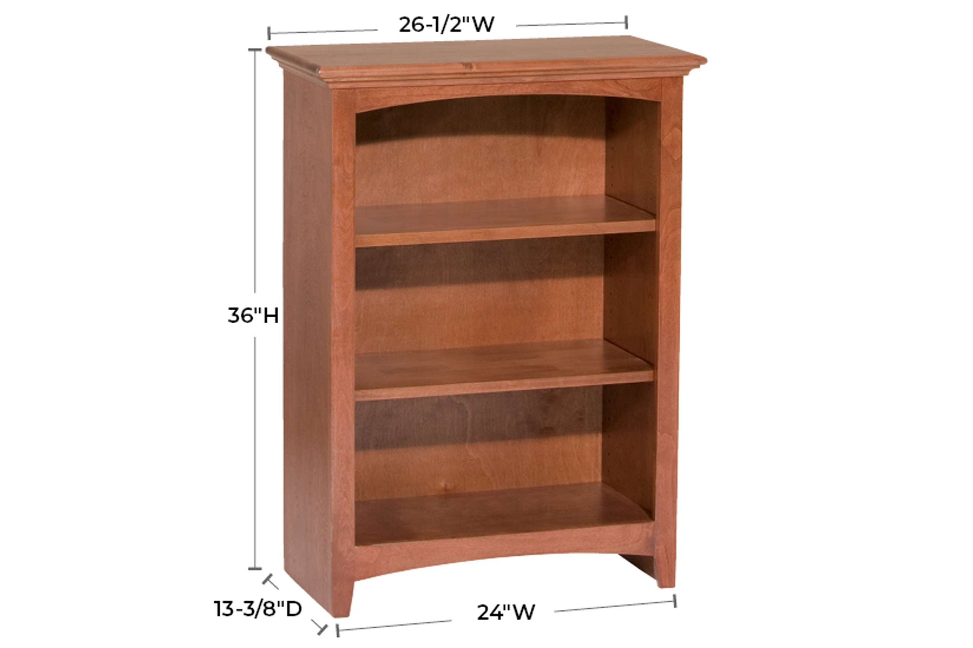 McKenzie 24" x 36" Bookcase - Whittier Wood
