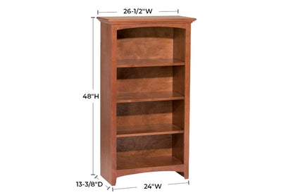McKenzie 24" x 48" Bookcase - Whittier Wood