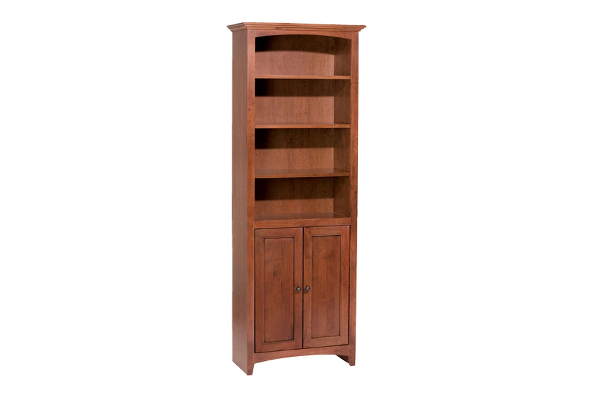 McKenzie 24" x 72" Bookcase w/Doors - Whittier Wood