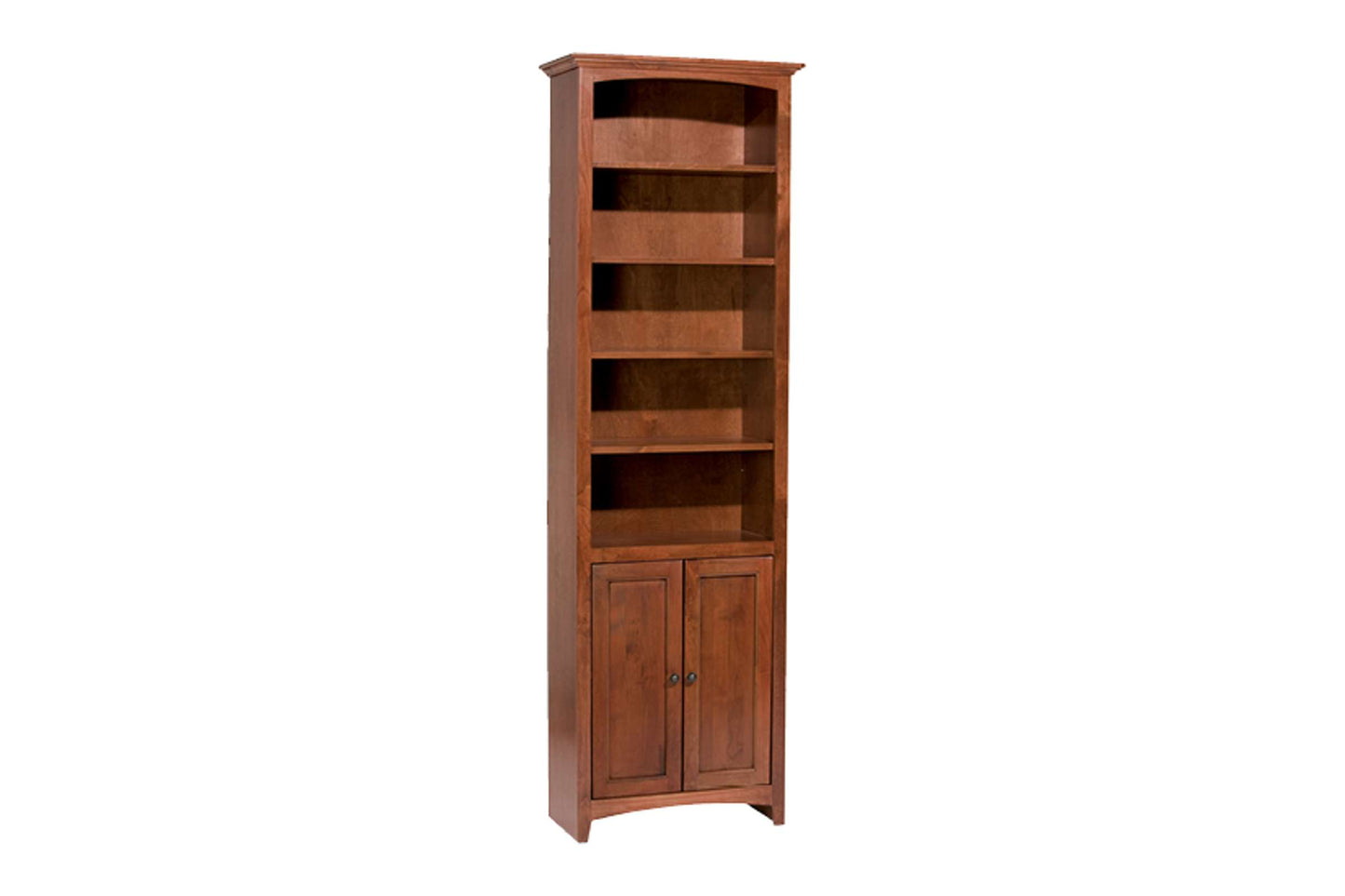 McKenzie 24" x 84" Bookcase w/Doors - Whittier Wood