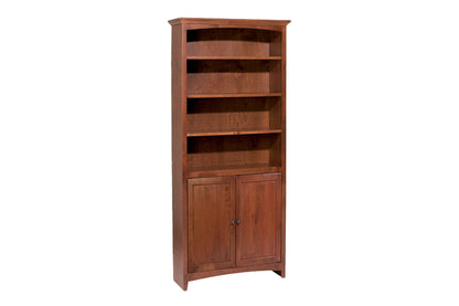 McKenzie 30" x 72" Bookcase w/Doors - Whittier Wood