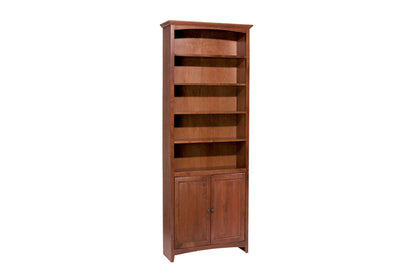 McKenzie 30" x 84" Bookcase w/Doors - Whittier Wood