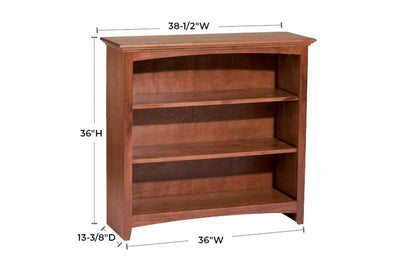 McKenzie 36" x 36" Bookcase - Whittier Wood