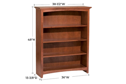 McKenzie 36" x 48" Bookcase - Whittier Wood