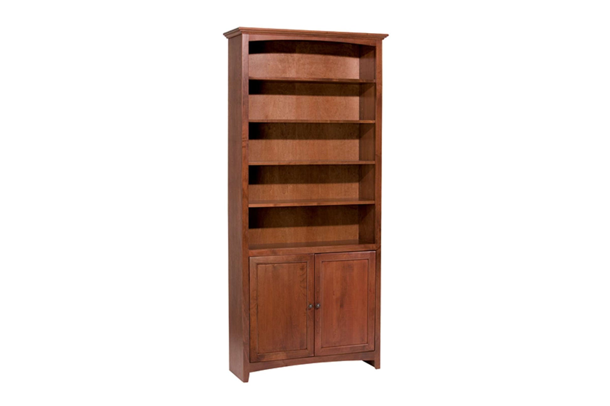 McKenzie 36" x 84" Bookcase w/Doors - Whittier Wood