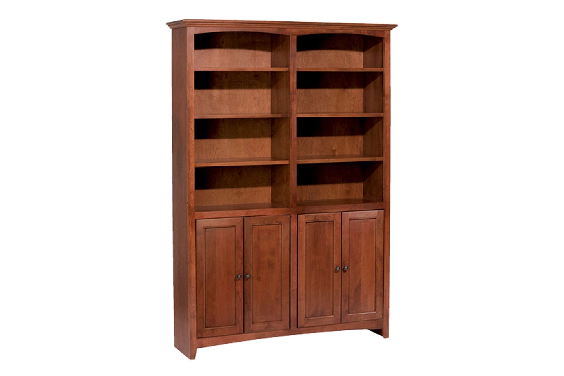 McKenzie 48" x 72" Bookcase w/Doors - Whittier Wood